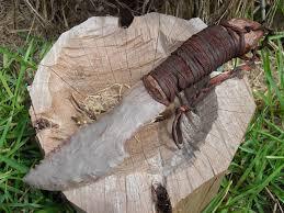 Actual image of another flint style knife