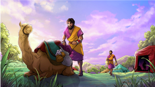 Final color iBIBLE image of the life of Jacob