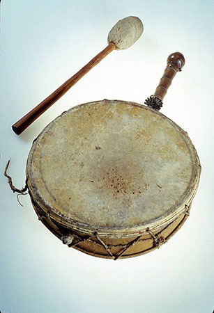 Actual image of a percussion instrument