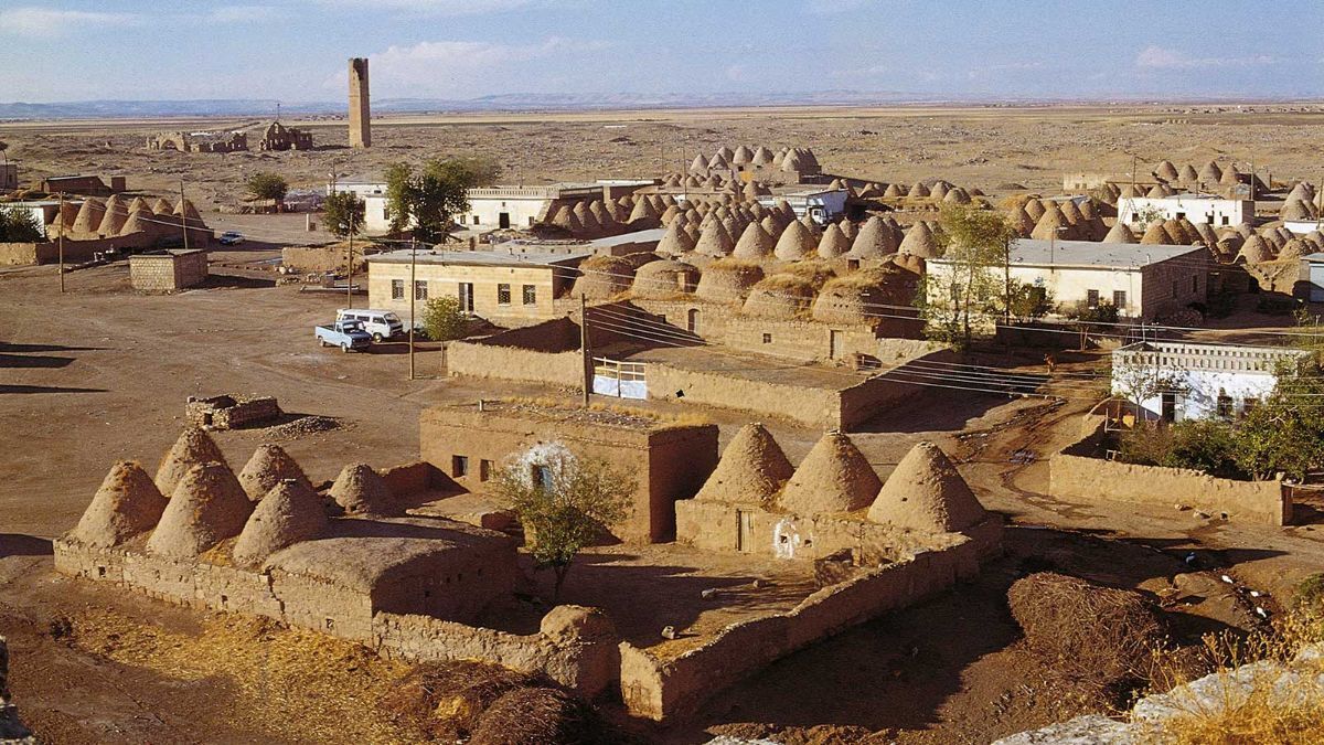 Image of parts of the city of Haran that still exist today