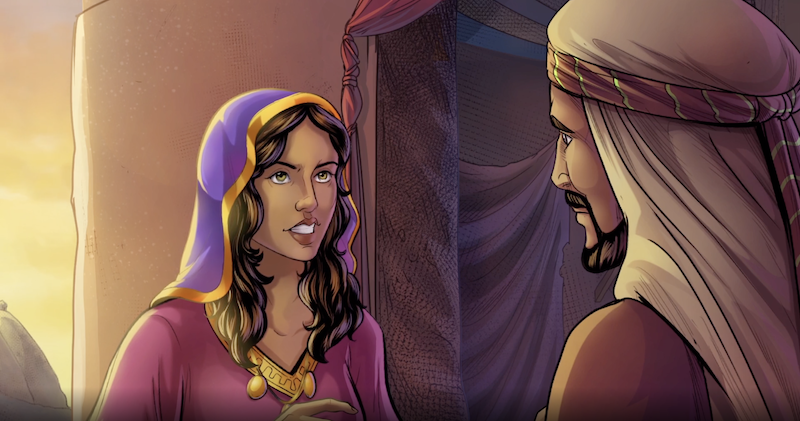 Rachel pleaded with her husband Jacob