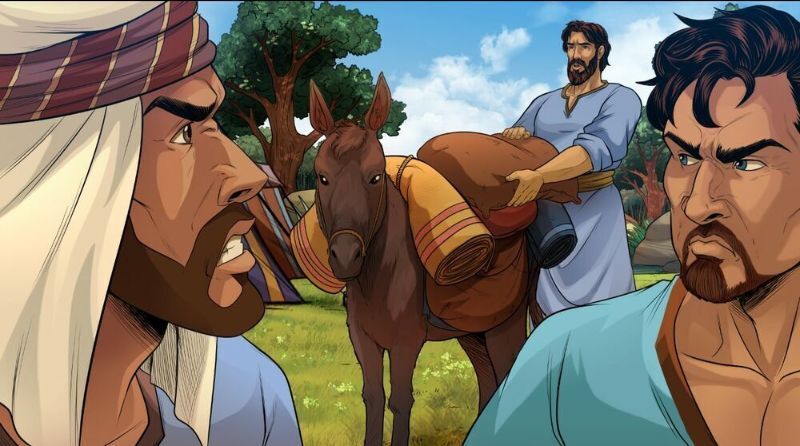 Reuben tells his brothers not to kill Joseph