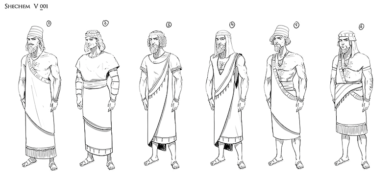 Shechem sketches