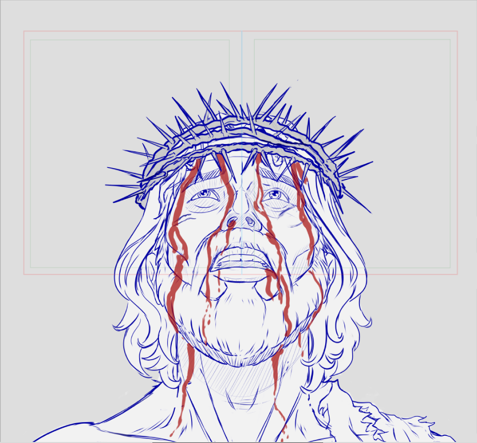 Jesus sketch 1