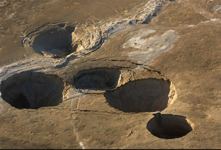 Image one of an actual tar pit