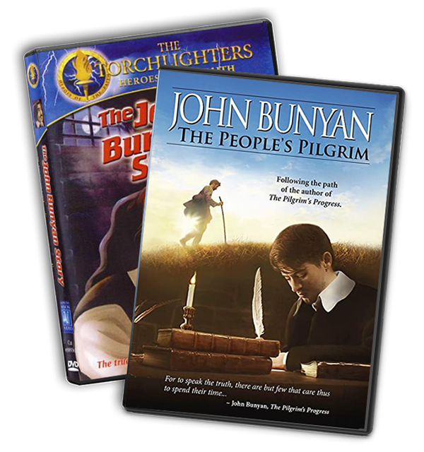 Torchlighters The John Bunyan Story DVD and John Bunyan: The People's Pilgrim DVD