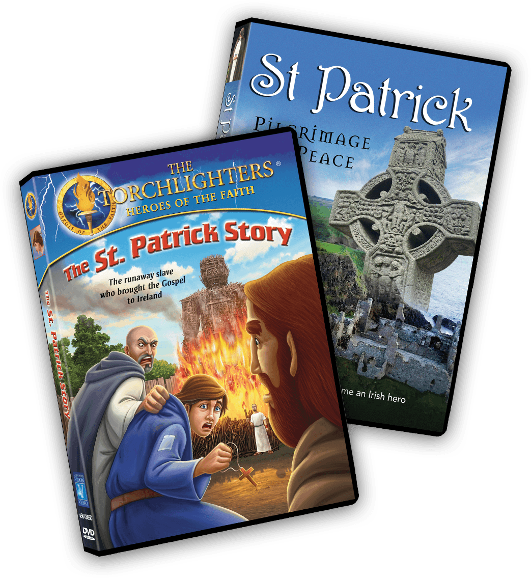 Two DVDs: The St. Patrick Story and St. Patrick: Pilgrimage to Peace