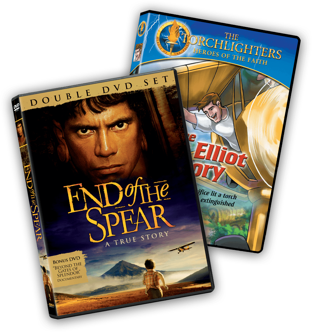 DVDs: End of the Spear, Beyond the Gates of Splendor, The Jim Elliot Story