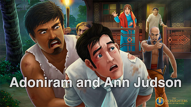 Video cover for Adoniram and Ann Judson