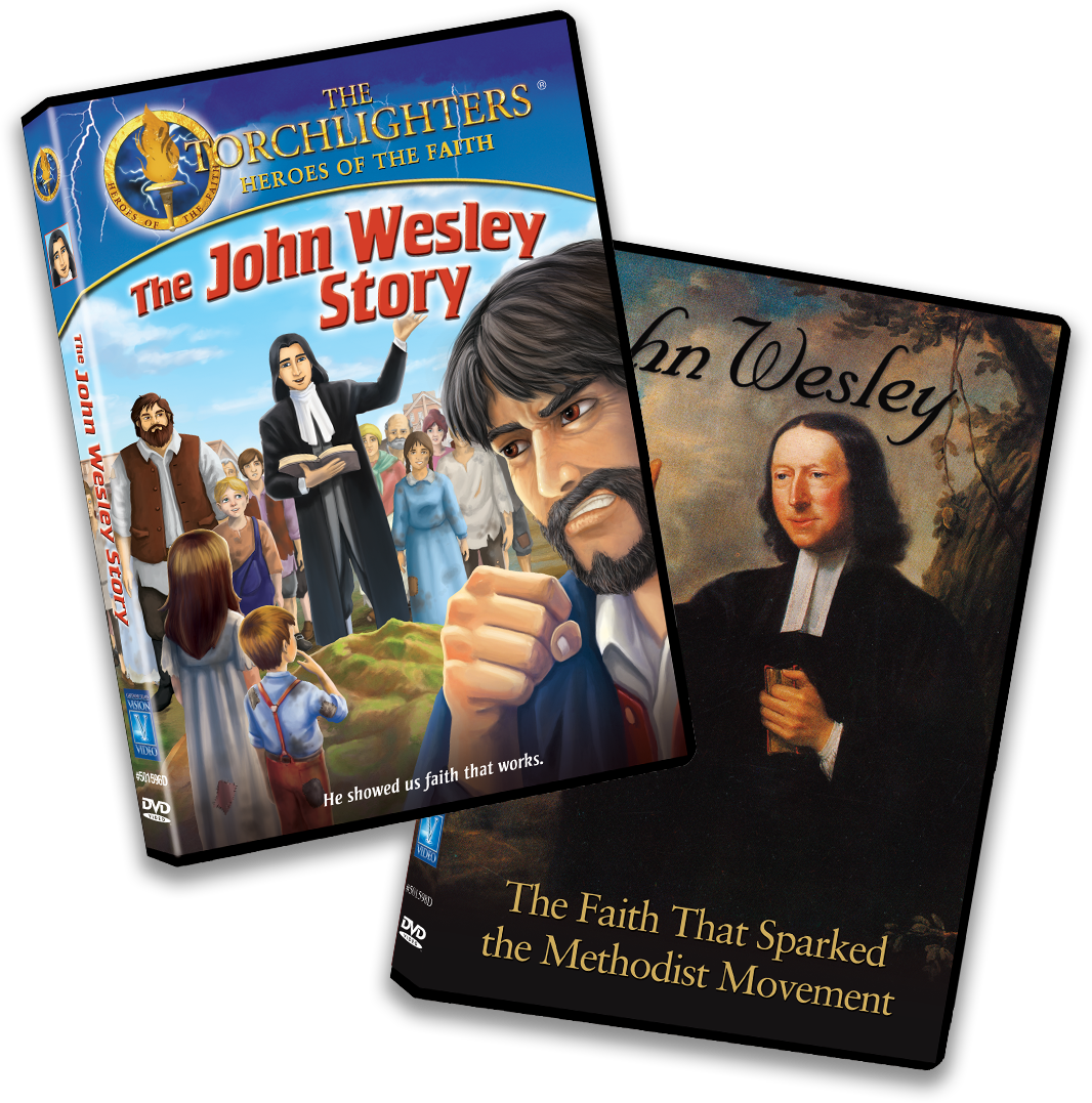 Two DVDs: The John Wesley Story and John Wesley: The Faith That Sparked the Methodist Movement