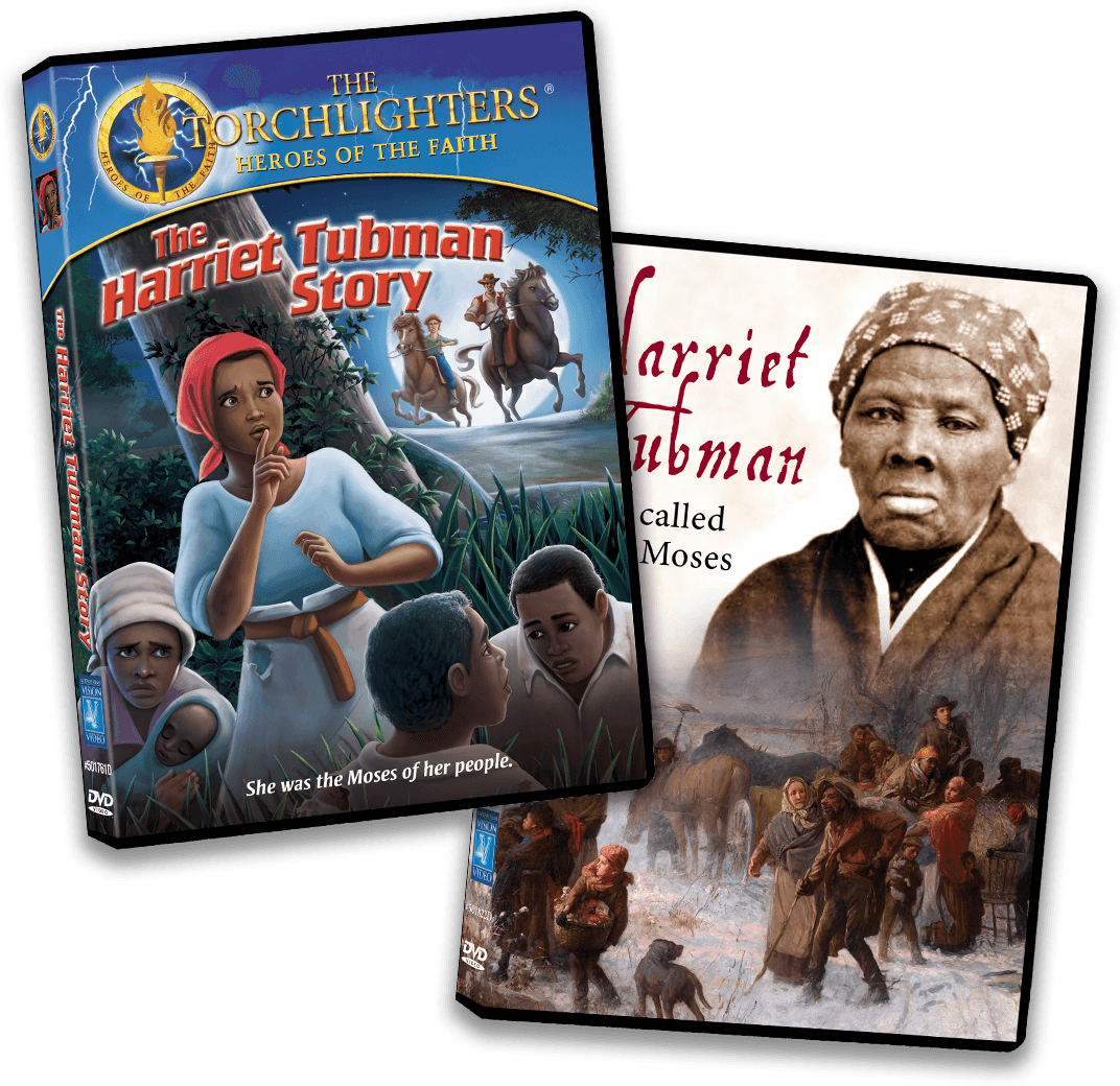 Two DVDs: The Harriet Tubman Story and Harriet Tubman: They called her Moses