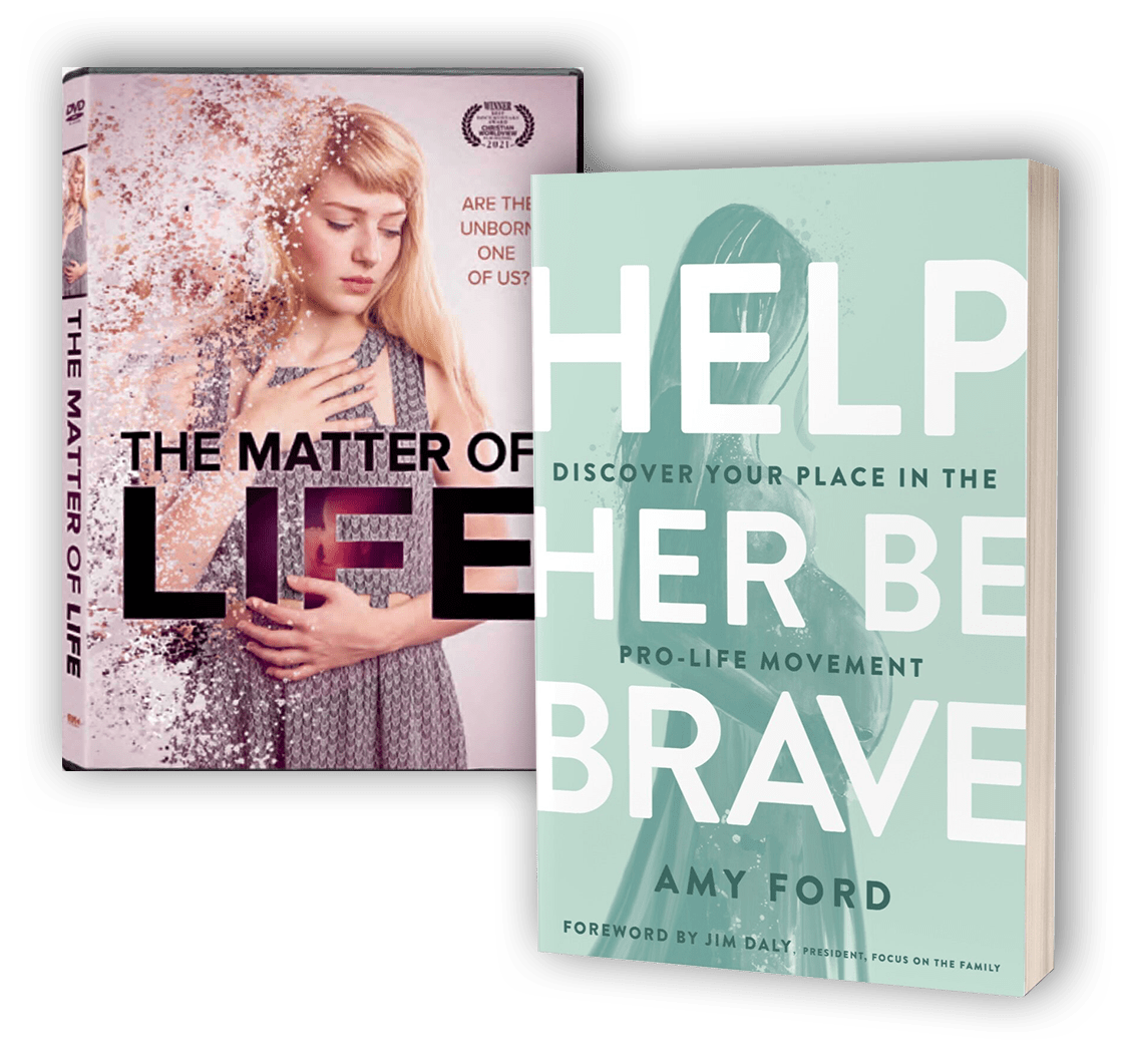 The Matter of Life DVD and Help Her Be Brave book