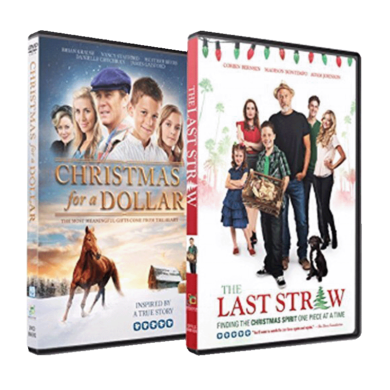 Christmas for a Dollar DVD and The Last Straw DVD